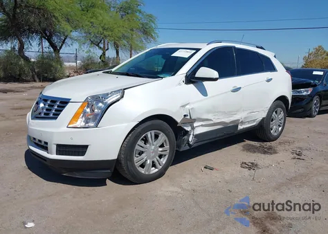 2015 Cadillac Srx Luxury Collection из США, поврежденный, VIN 3GYFNBE39FS573615